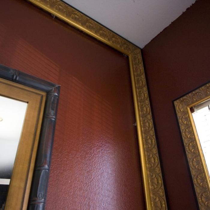 Wall Frame, Lobby Mirror and Window Trim details