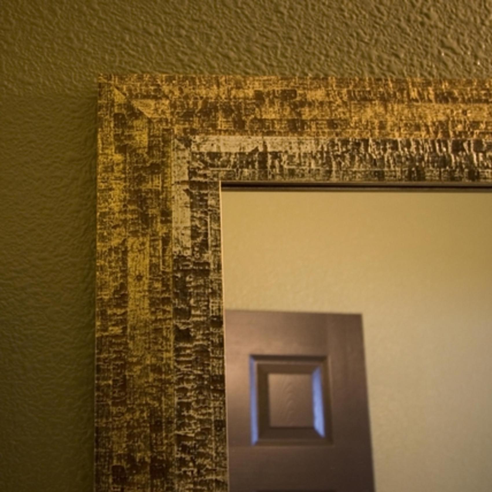 Guest Bathroom Mirror Closeup