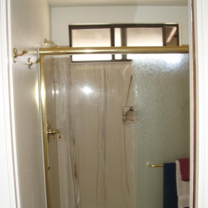 The shower before