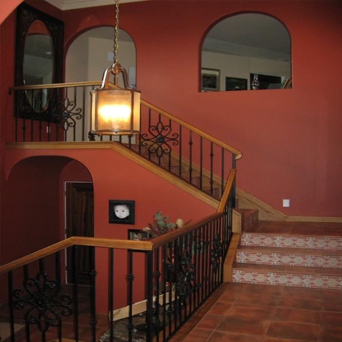 Front Foyer Stairs After